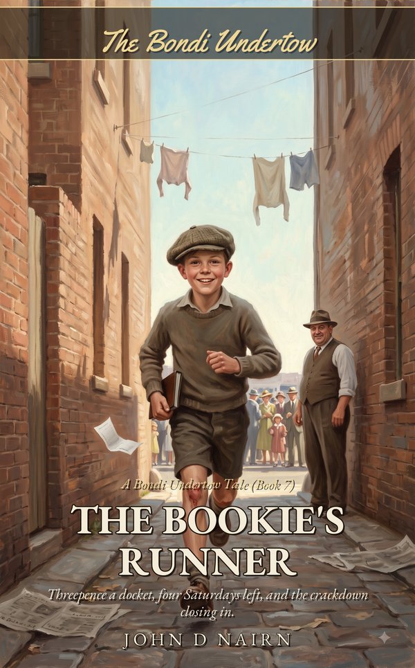 Cover of Book 7: The Bookie's Runner